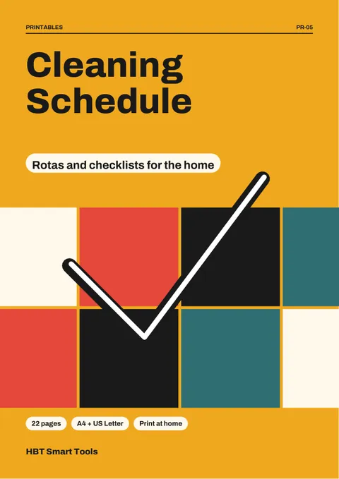 View 2: Sample page 1 from Cleaning Schedule Printable